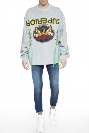 Fringed sweatshirt, zdjęcie 2 Fringed sweatshirt od Diesel